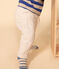 Baby-Hose aus gestepptem Doppeljersey beige MONTELIMAR CHINE