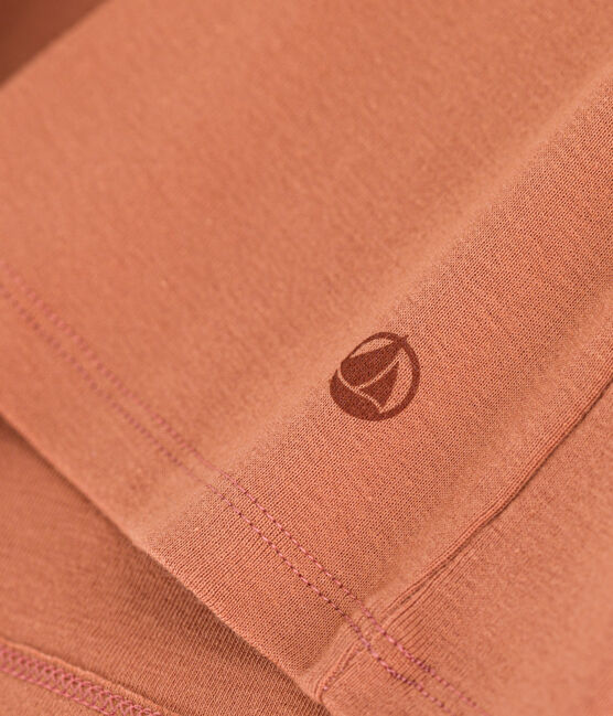 T-Shirt L’ICONIQUE aus Baumwolle mit rundem Ausschnitt für Damen rosa SIENNA