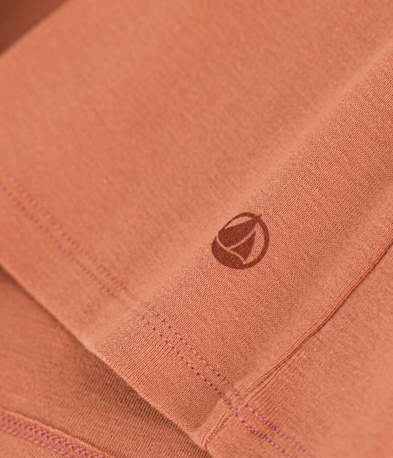 T-Shirt L&rsquo;ICONIQUE aus Baumwolle mit rundem Ausschnitt f&uuml;r Damen rosa