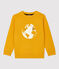 Kinder-Sweatshirt aus Molton für Jungen gelb BOUDOR