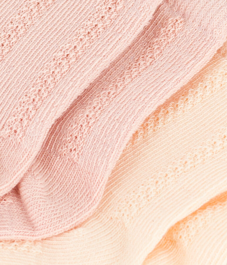 2er-Set einfarbige Baby-Socken aus Baumwolljersey variante 1