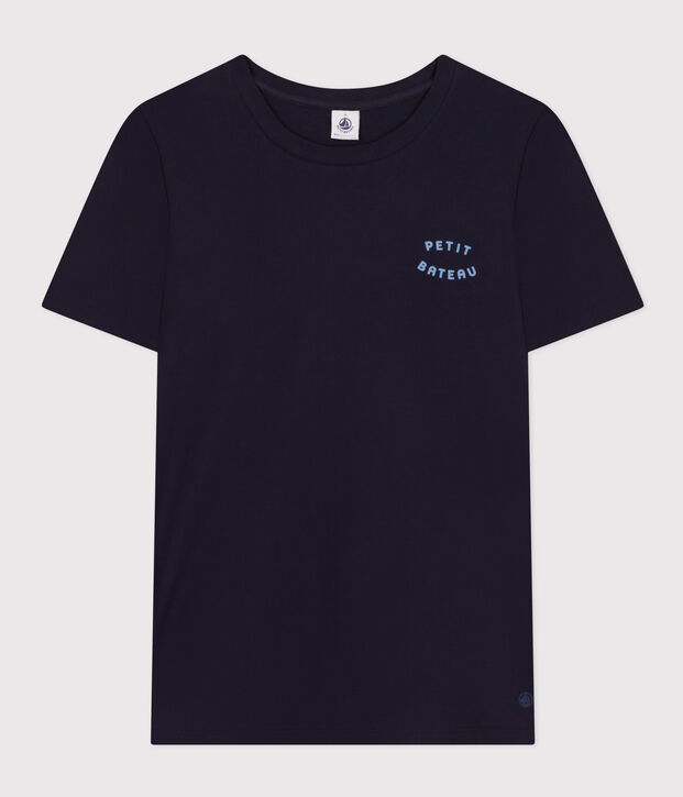 Damen-T-Shirt Le Droit aus Baumwolle mit Rundhalsausschnitt SMOKING