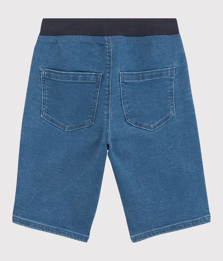 Bermudas aus umweltfreundlichem Denim f&uuml;r Jungen blau