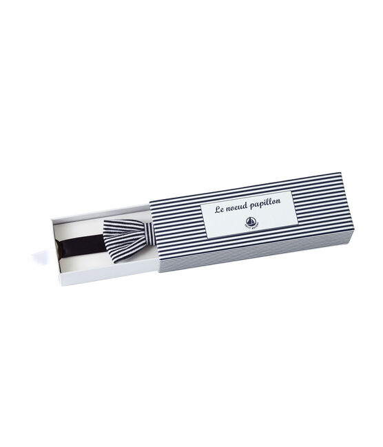 Fliege für Jungen blau SMOKING/beige COQUILLE