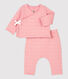 Zweiteiliges Baby-Set aus gesteppter Bio-Baumwolle