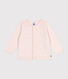 Baby-Cardigan aus Baumwolle mit Zierstrick