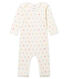Baby Mädchen Body mit langen Beinen in Rippstrick