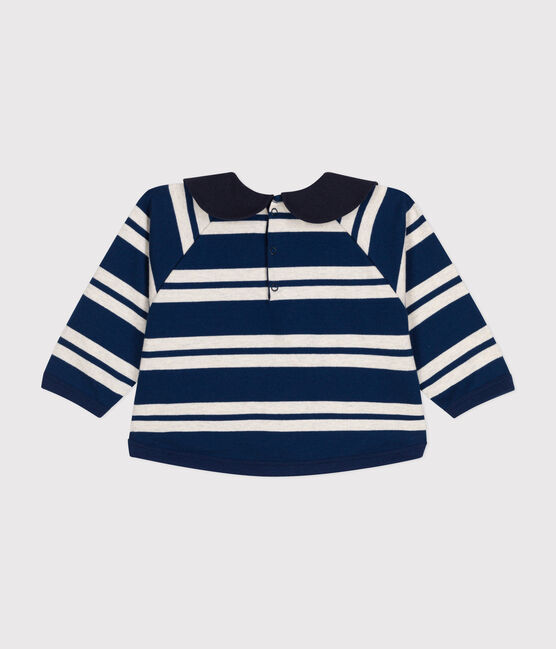 Baby-Sweatshirt aus dickem Jersey blau MEDIEVAL/ MONTELIMAR