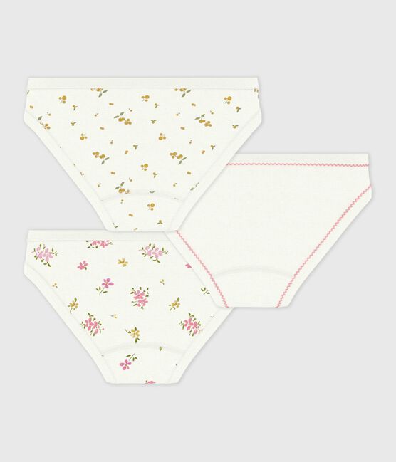 Set Kinder-Slips aus Baumwolle mit Blumenmuster variante 1