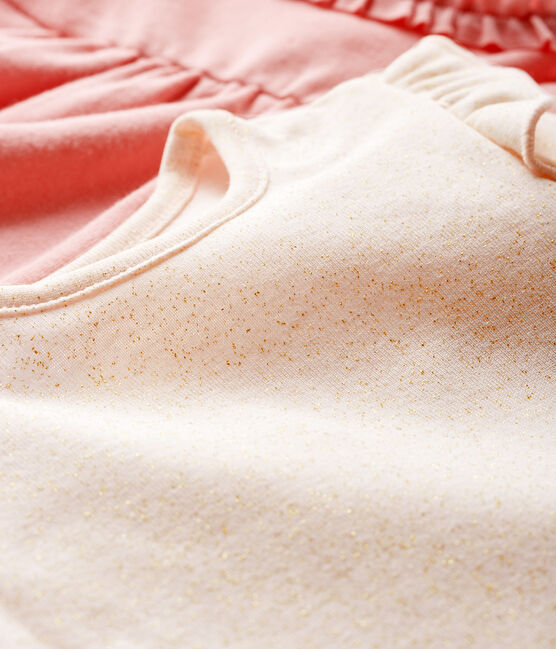2er-Set langärmelige Baby-T-Shirts für Mädchen variante 1