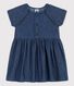 Babykleid aus leichtem Bio-Denim