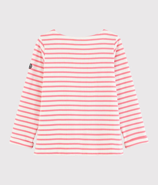 Matrosenshirt für Damen weiss MARSHMALLOW/rosa GRETEL