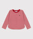 Langärmeliges Kinder-T-Shirt aus Doppeljersey für Jungen