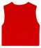 Ärmellose Baby-Strickjacke für Jungen rot TERKUIT