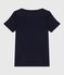 Kultiges Damen-T-Shirt mit Admiralskragen aus Baumwolle SMOKING