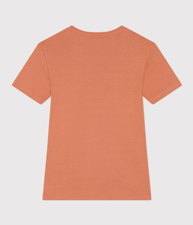 T-Shirt L&rsquo;ICONIQUE aus Baumwolle mit rundem Ausschnitt f&uuml;r Damen rosa