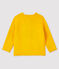 Langärmeliger Baby-Cardigan für Mädchen gelb BOUDOR