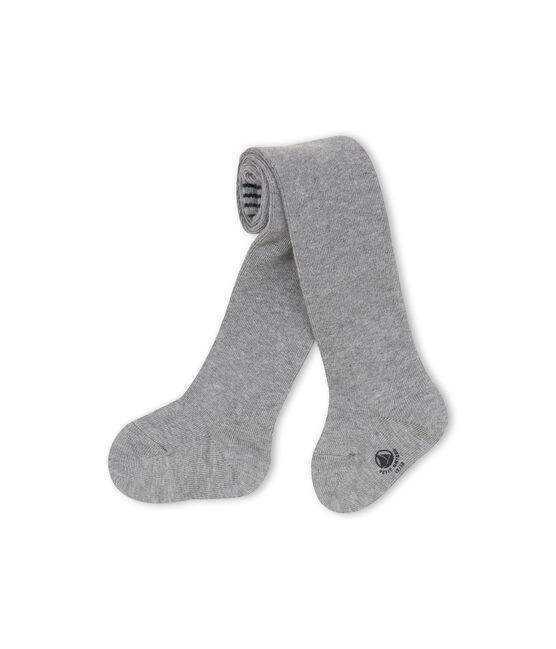 Mädchen-Strumpfhose grau SUBWAY CHINE