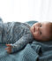 3-teiliges Baby-Set aus Rippstrick für Jungen weiss MARSHMALLOW/weiss MULTICO
