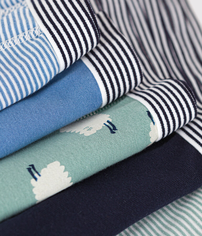 5er-Set Kinder-Boxershorts aus Baumwolle mit Schafmotiv variante 1