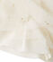 Mädchen-Kleid im Materialmix mit Glitzerstreifen beige COQUILLE/gelb LUREX DORE