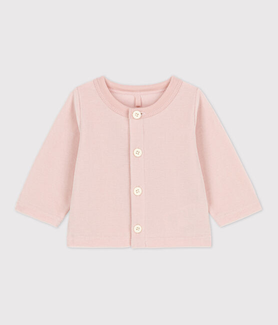 Baby-Cardigan aus Baumwollnicki rosa SALINE
