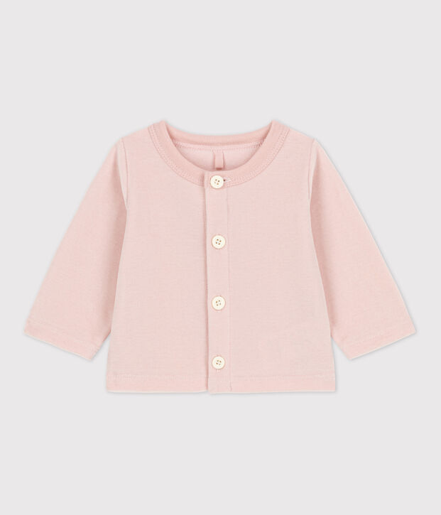 Baby-Cardigan aus Baumwollnicki rosa