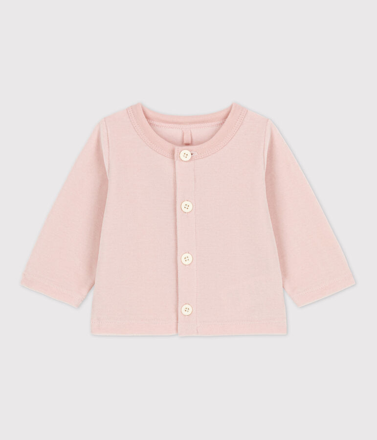Baby-Cardigan aus Baumwollnicki rosa