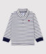 Baby-Poloshirt aus Baumwolle.