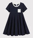 Kurzärmeliges Kinder-Kleid aus Jersey für Mädchen
