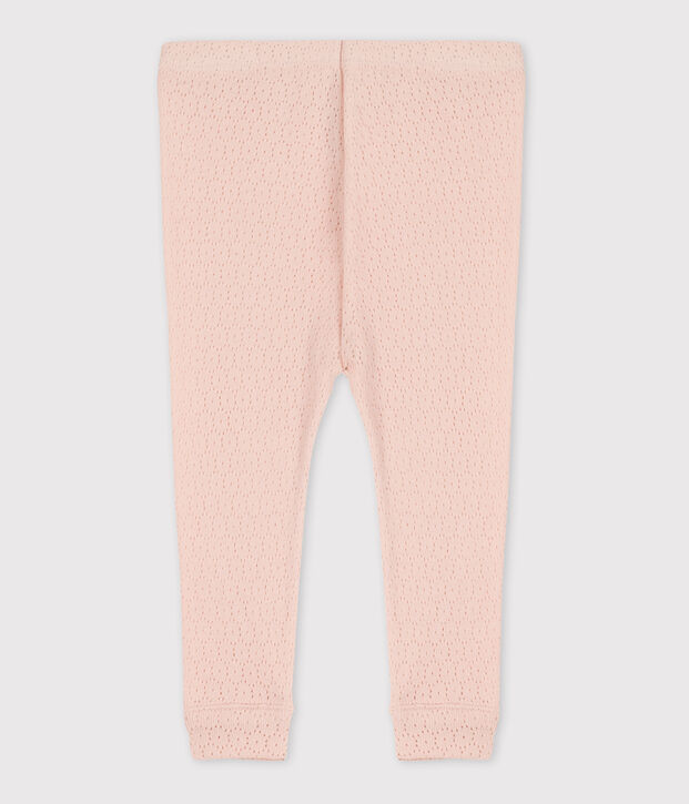 Baby-Leggings aus Baumwolle rosa