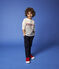 Kinder-T-Shirt aus Jersey für Mädchen/Jungen weiss MARSHMALLOW