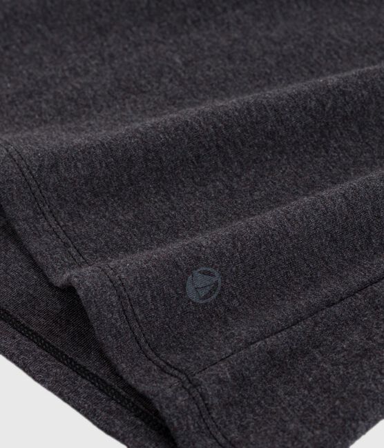 Kurzärmeliges Damen-T-Shirt L’Iconique aus Baumwolle grau CITY CHINE