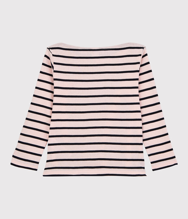 Kinder-T-Shirt aus Baumwolle M&auml;dchen &ndash; Jungen rosa