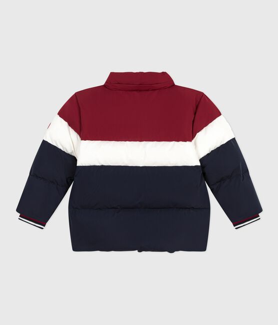 Kinder-Winterjacke im Colorblock blau SMOKING/weiss MULTICO