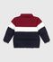 Kinder-Winterjacke im Colorblock blau SMOKING/weiss MULTICO