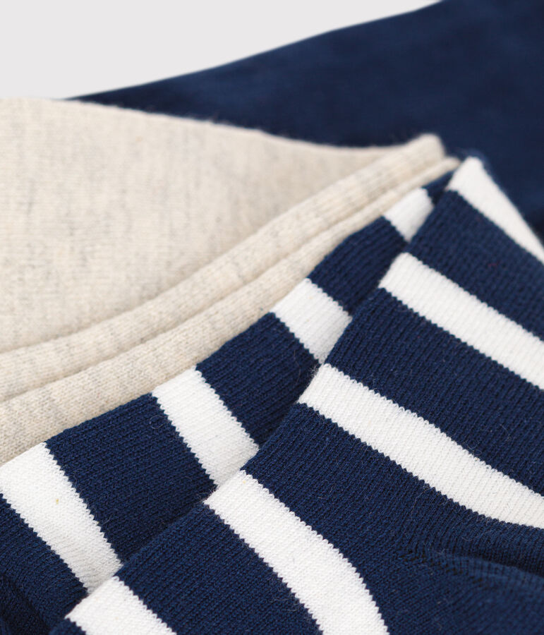 2er-Set Baby-Strumpfhosen aus Baumwolljersey vielfarbig