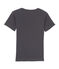 Jungen-T-Shirt mit V-Ausschnitt und Motiv grau Maki