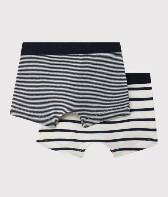 2er-Set gestreifte Boxershorts für Jungen variante 1