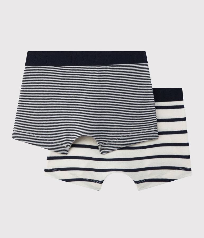 2er-Set gestreifte Boxershorts f&uuml;r Jungen variante 1