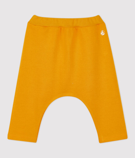 Baby-Hose aus Molton gelb BOUDOR