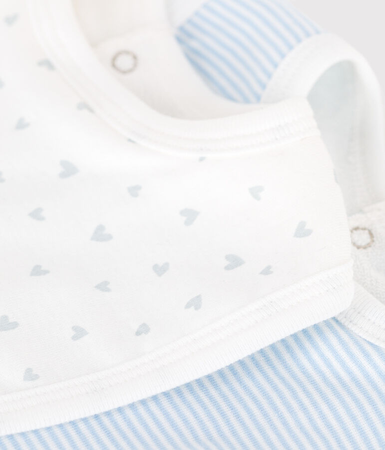 2er-Set Baby-L&auml;tzchen aus bedruckter Baumwolle vielfarbig