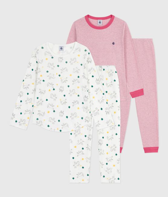 Set Kinder-Pyjama aus bedruckter Baumwolle  variante 1