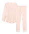 Pyjama für kleine Mädchen weiss MARSHMALLOW/rosa ROSAKO
