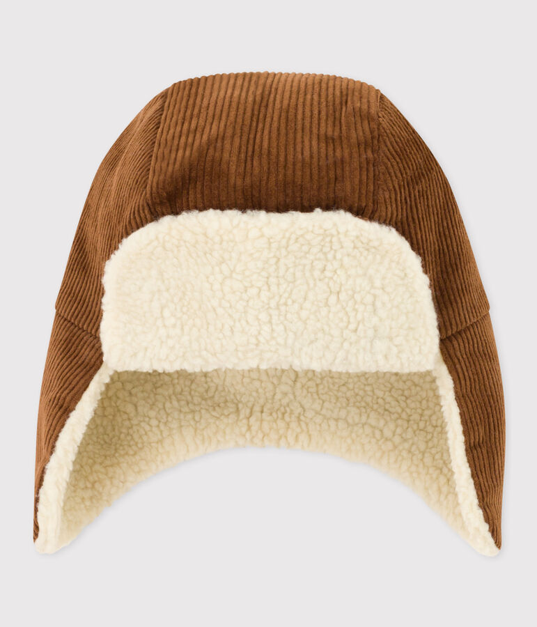 Kinder-Schapka aus Cord f&uuml;r Jungen und M&auml;dchen RODEO