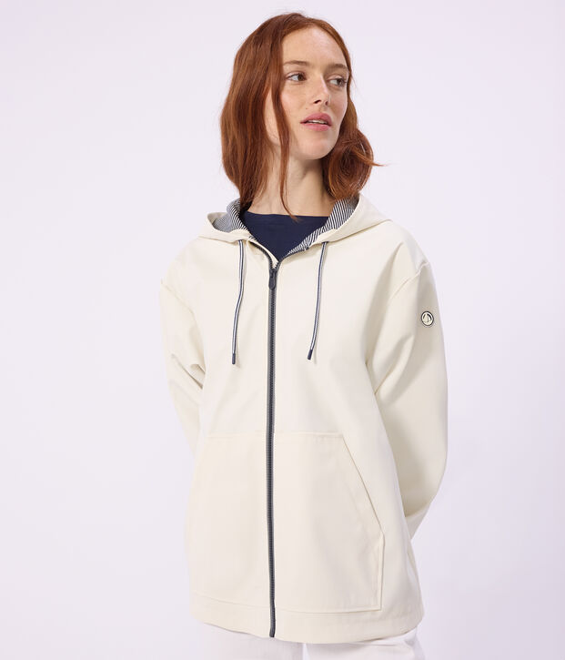 Kurze Damen-Regenjacke MILK