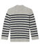 Baby-Kaschmirpullover für Jungen grau BELUGA/blau SMOKING