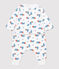 Dreiteiliges Baby-Set aus Bio-Baumwolle mit Bären-Muster weiss MARSHMALLOW/weiss MULTICO