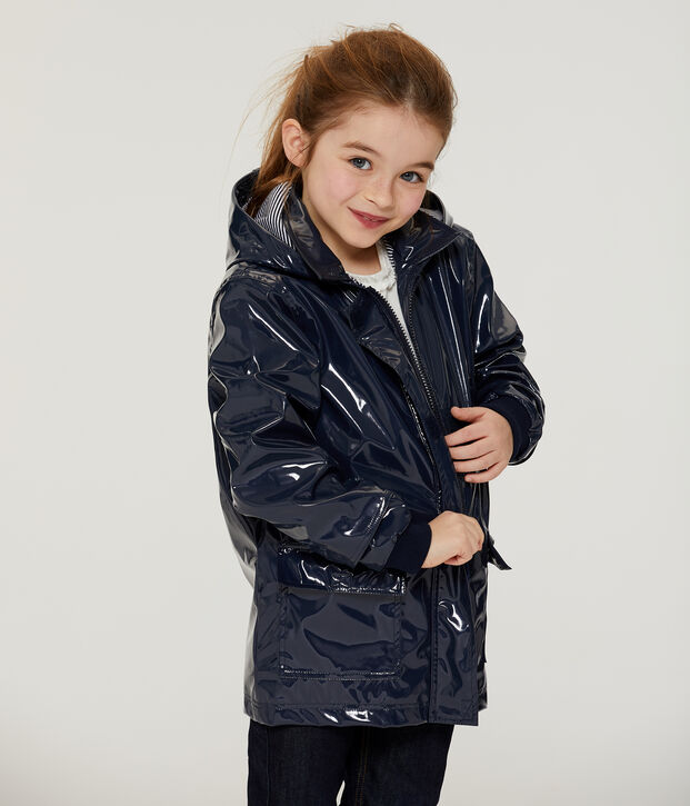 Lack-Regenjacke f&uuml;r M&auml;dchen SMOKING