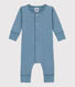 Langer Baby-Overall aus Rippstrick